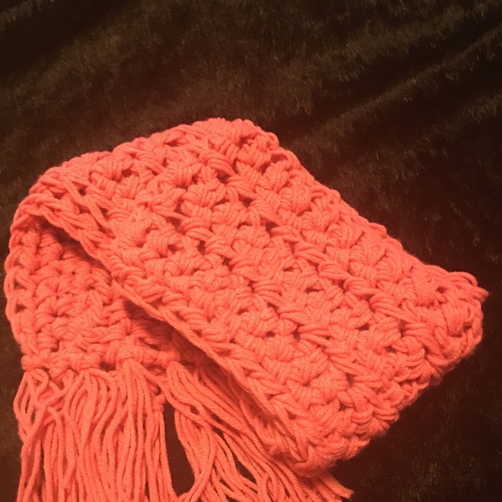 Hand knitted Hat & scarf